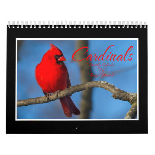 Calendario Mensual de Cardenales por Thomas Minuto