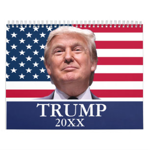 Calendario mensual de fotos de Donald Trump