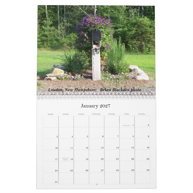 calendario mensual de la imagen 2007 (Jan 2027)