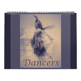 Calendario mensual de pared Dancers Reimagined