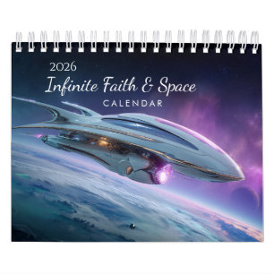 Calendario mensual de pared Espacio Verso Bíblico 