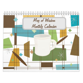 Calendario mensual Mug of Wisdom 2024