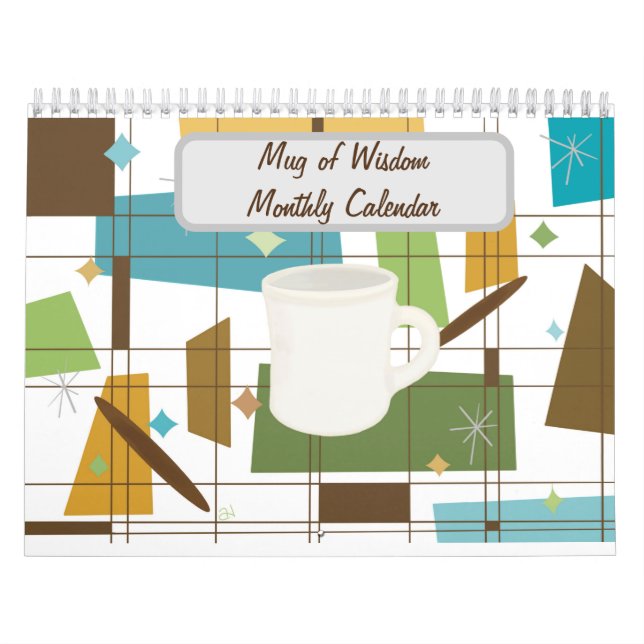 Calendario mensual Mug of Wisdom 2024 (Tapa)