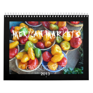 CALENDARIO MERCADOS MEXICANOS, 2013, CALANDER
