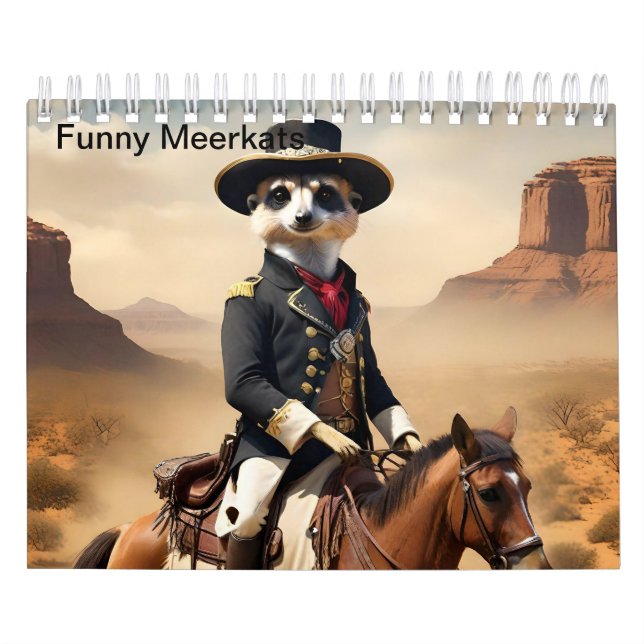 Calendario Merkats Divertidos Haciendo Lo Extraordinario, (Tapa)