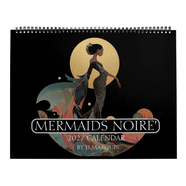 CALENDARIO MERMAID NOIRE' 2027 (Tapa)