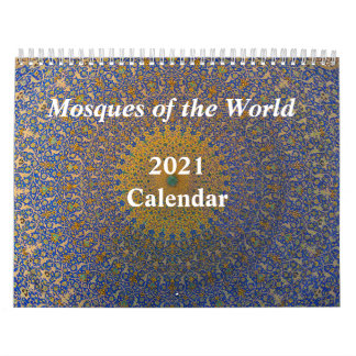 Calendario "Mezquitas del mundo" 2021