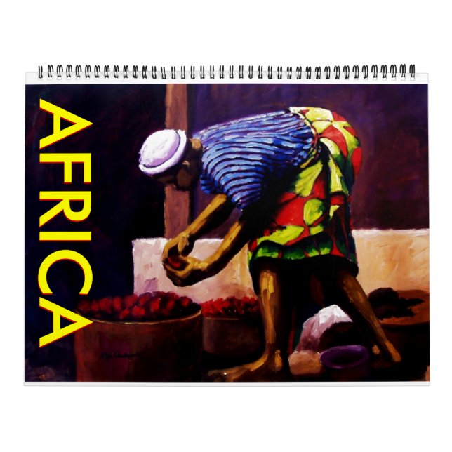 Calendario MGG DISEÑN CALENDAR Mojisola A Gbadamosi Okubule (Tapa)