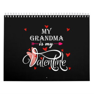 Calendario Mi Abuela Es Mi Abuela Valentina Día de San Valent
