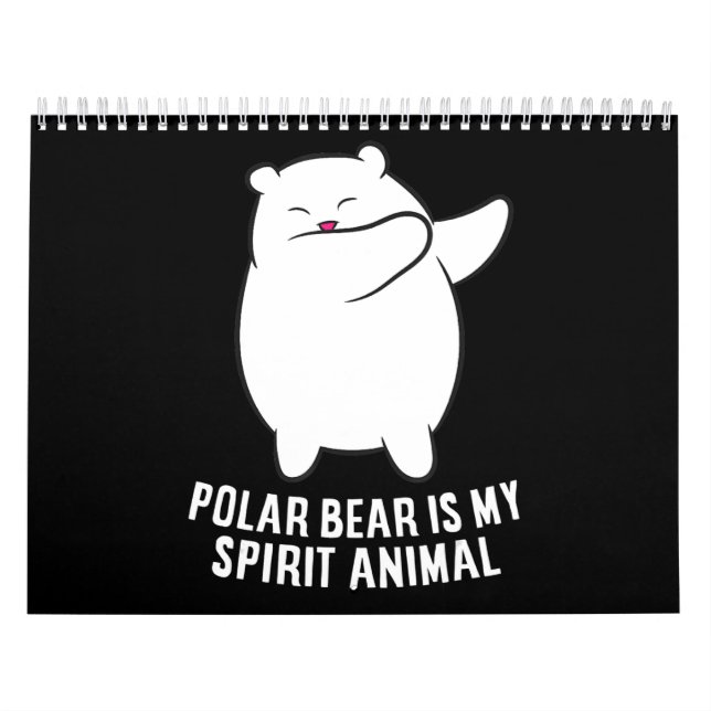 Calendario Mi oso polar de animal espiritual (Tapa)