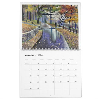 Calendario Michael White's Passionate Pastels Calendar 2026