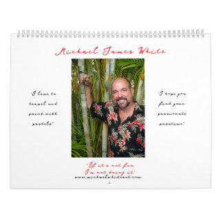 Calendario Michael White's Passionate Pastels Calendar 2026