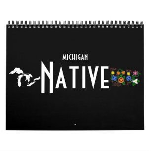 Calendario Michigan Anishinaabee Native American Calendar