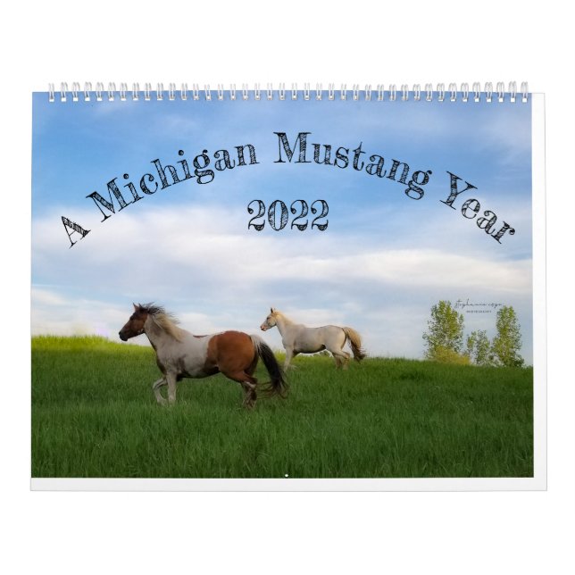 Calendario Michigan Mustang Year (Tapa)
