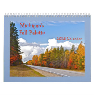 CALENDARIO "MICHIGAN'S FALL PALETTE" 2025