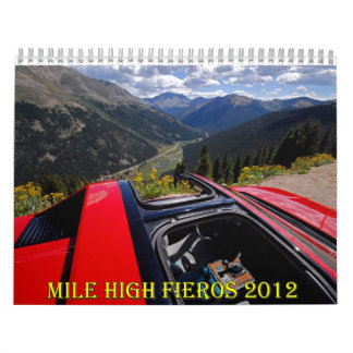 Calendario Mile High Fieros 2012