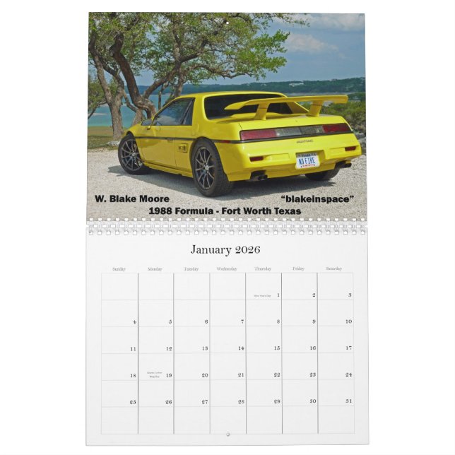 Calendario Mile High Fieros 2012 (Jan 2026)