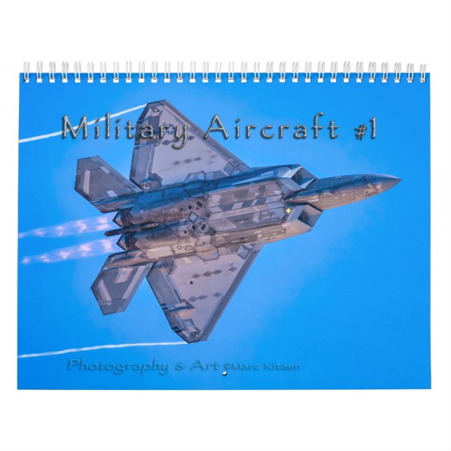 Calendario MILITARY AIRCRAFT Calendar (Tapa)