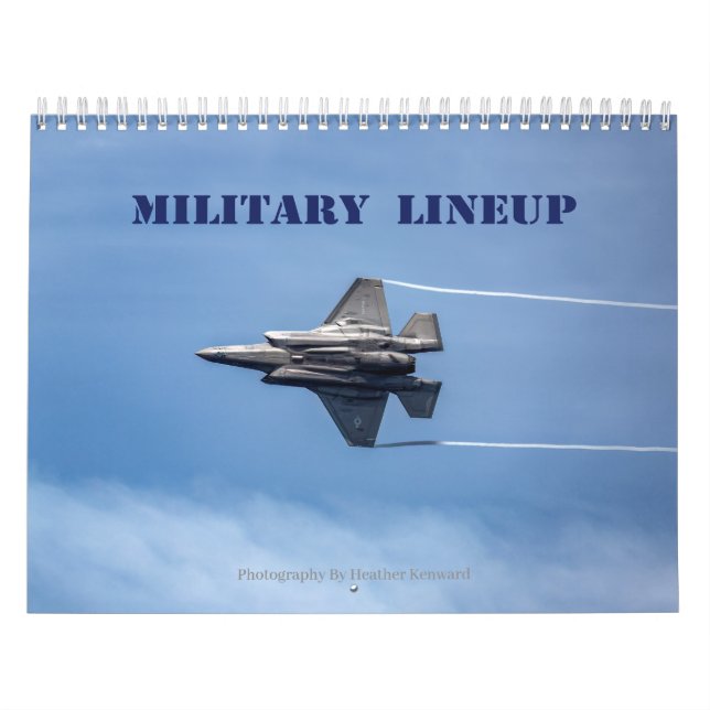 Calendario Military Lineup Calendar (Tapa)