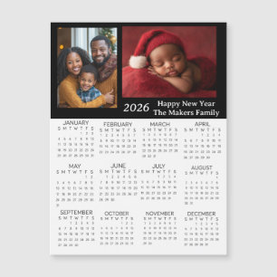 Calendario Mini Personalizado 2026 de Fotos