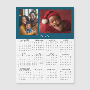 Calendario Mini Personalizado de Fotos 2026