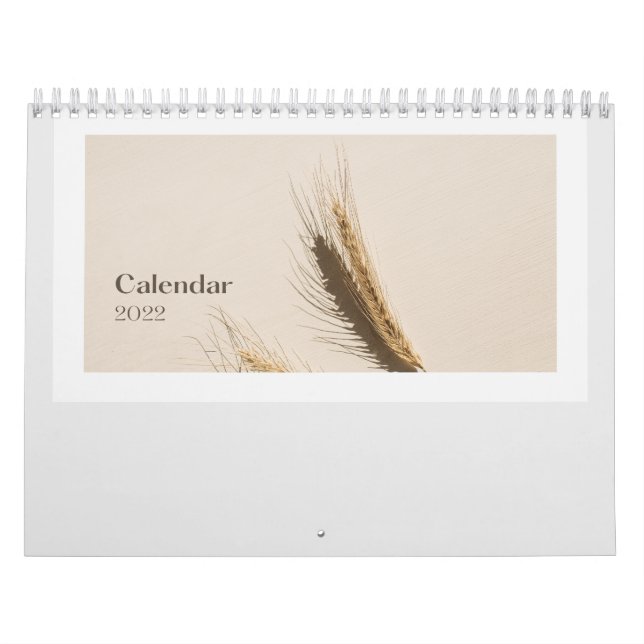 Calendario Minimalist Modern (Tapa)