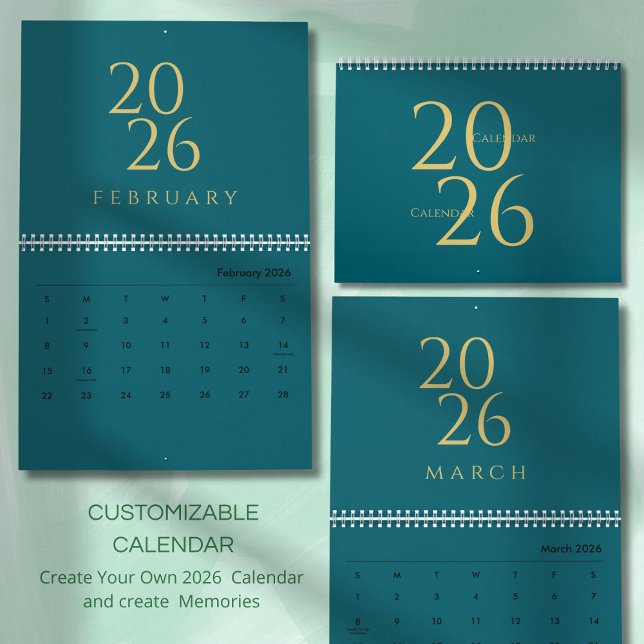 Calendario Minimalist Neutral Tones Wall Calendar (Subido por el creador)