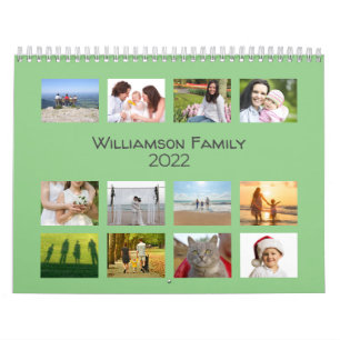 Calendario minimalista 12 meses 13 Personalizado d