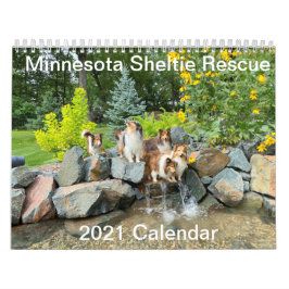 Calendario Minnesota Sheltie Rescue 2021
