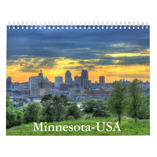 Calendario Minnesota-USA (Tapa)