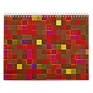 Calendario "MÍRAME" (dos páginas medianas) Pared