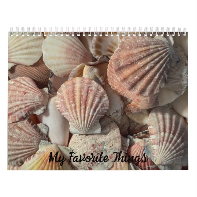 Calendario Mis cosas favoritas  (Tapa)