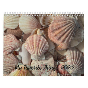 Calendario Mis cosas favoritas