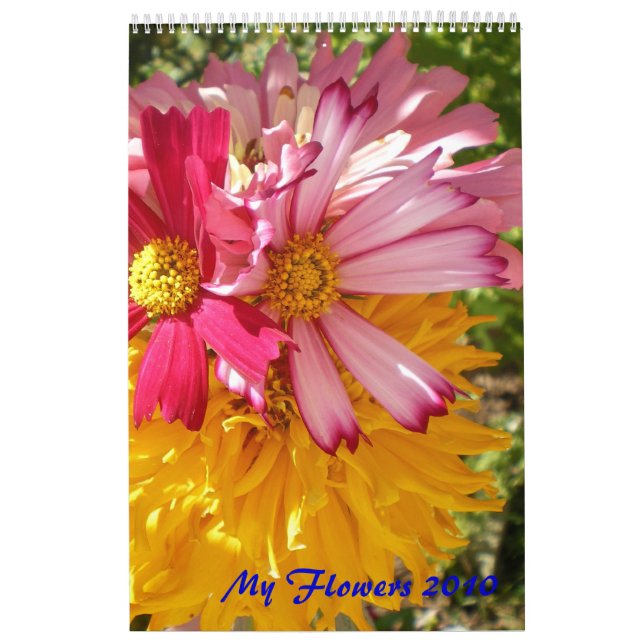 Calendario Mis flores (Tapa)