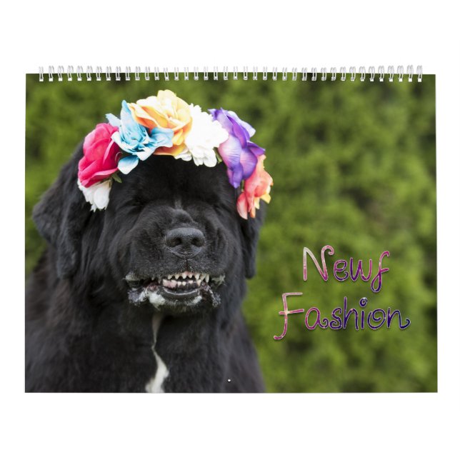 Calendario Moda Newf  (Tapa)