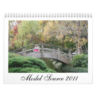 Calendario modelo de la fuente 2011
