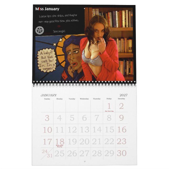 Calendario modelo del D&D (Jan 2027)