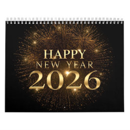 Calendario modern new year 2026 wall calendar