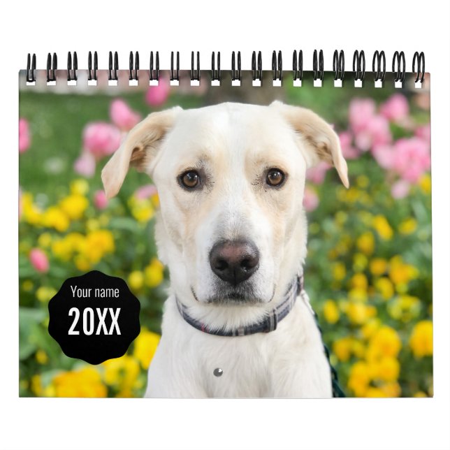 Calendario Moderna 14 Foto Cobertura completa Personalizada (Tapa)