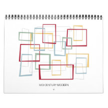 Moderno Arte Retro Original De Mediano Siglo