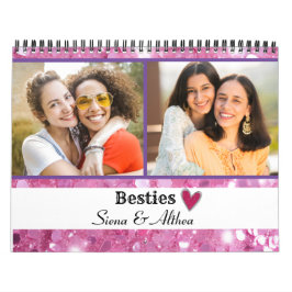 Calendario Moderno Crea tu propio Personalizado Bestie, mejor