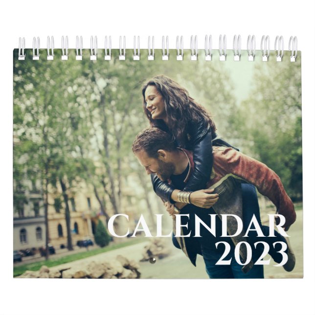 Calendario moderno de la colección familiar simple (Tapa)