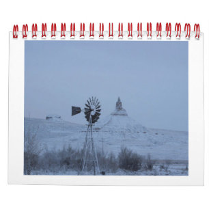 Calendario Molinos de viento en las llanuras