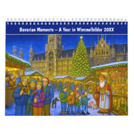 Calendario Momentos bávaros – Un año en Wimmelbilder