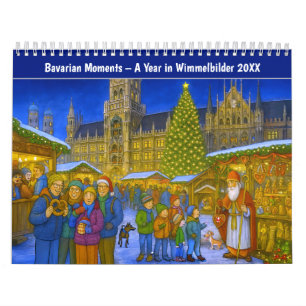 Calendario Momentos bávaros – Un año en Wimmelbilder