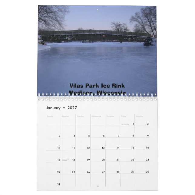 Calendario Momentos mágicos de Madison (Jan 2027)