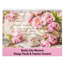 Calendario Momentos Shabby Chic – Florales Vintage y Atempora