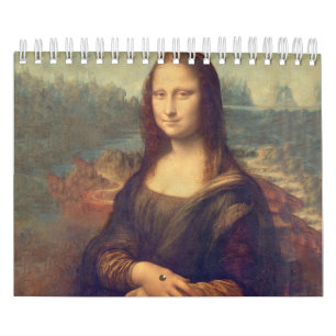 Calendario Mona Lisa por Leonardo da Vinci