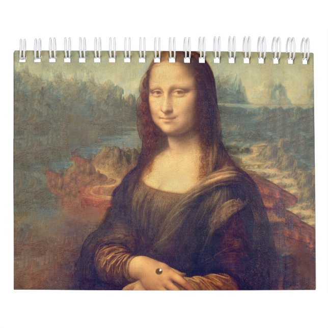 Calendario Mona Lisa por Leonardo da Vinci (Tapa)