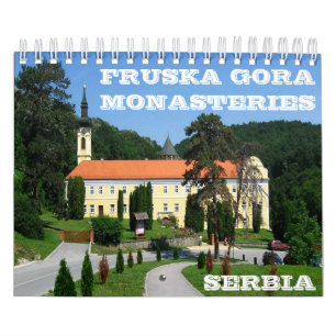 Calendario monasterios en Serbia